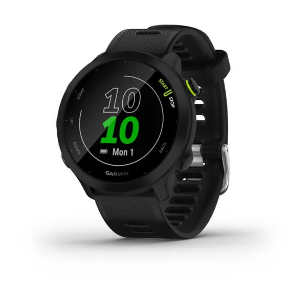 GARMIN - 【美品 ガミン ForeAthlete 55 Black (4391) Garmin Forerunner 55 Black
